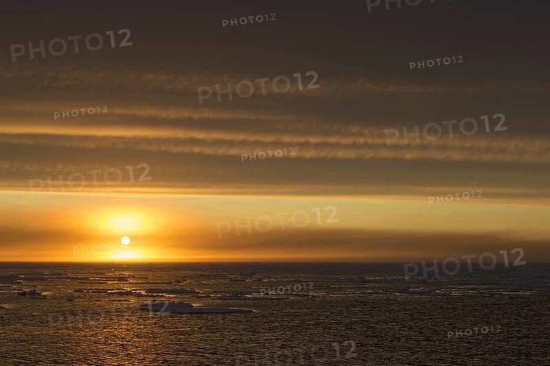 Sunset over the Erik Eriksenstretet