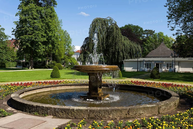 Fountain in Stadthagen City Park