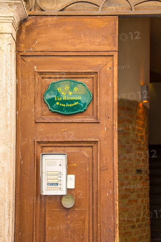 Door to a Bed & Breakfast