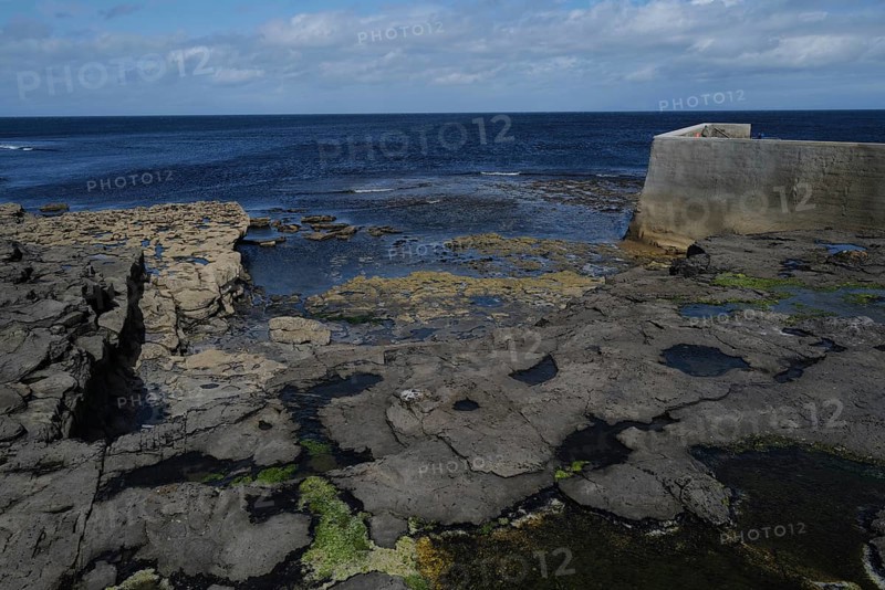 The Atlantic coast at Easkey on a lovely day along the Wild Atlantic way. Easkey