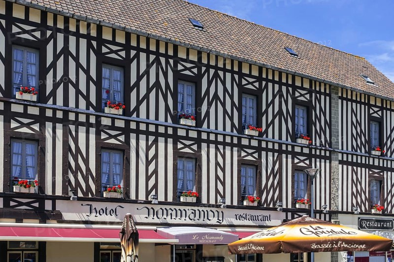 Hotel Restaurant Le Normandy at seaside resort Wissant along the Cote d'Opale