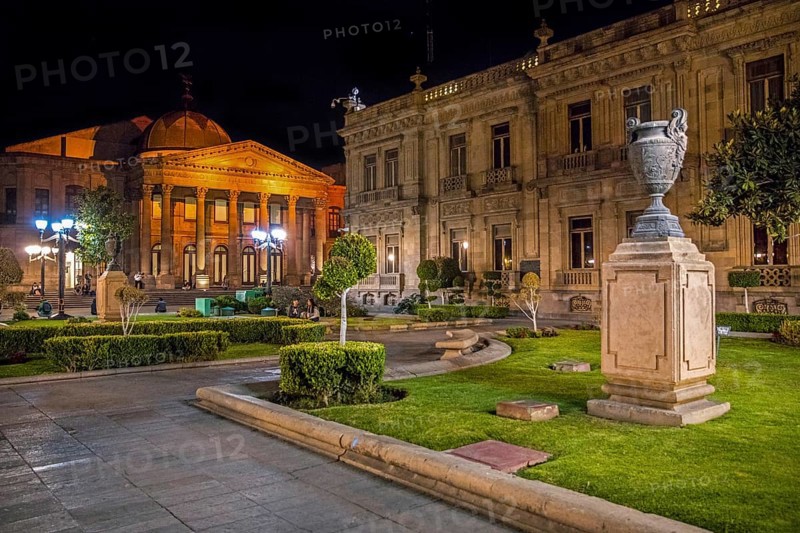Plaza del Carmen with Viceroyalty Museum and Peace Theatre