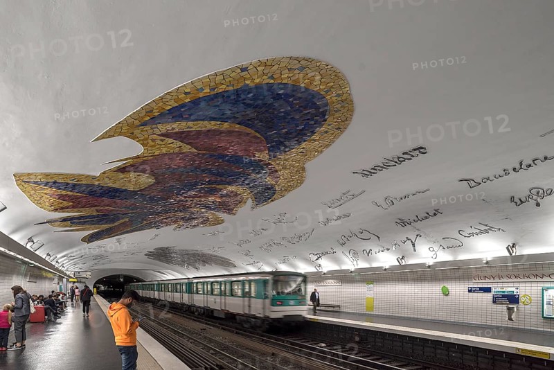 Artistically designed mosaic