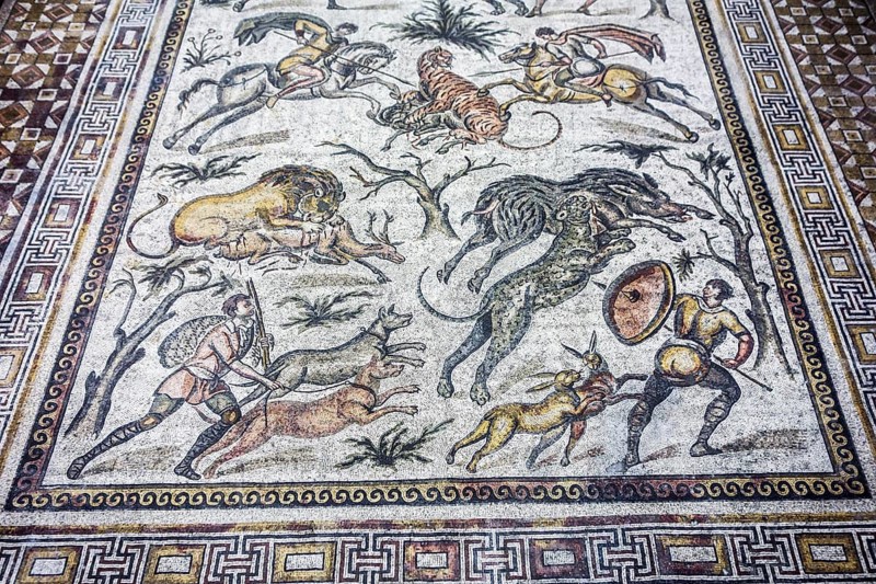 Roman mosaic from Apamea