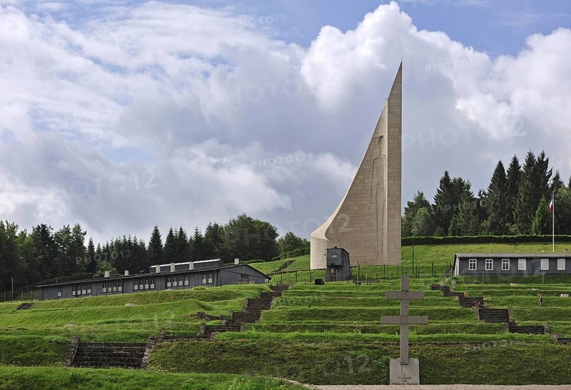 The Monument to the Departed at Natzweiler-Struthof