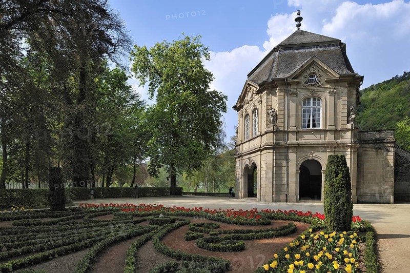 The rococo pavilion and municipal park at Echternach