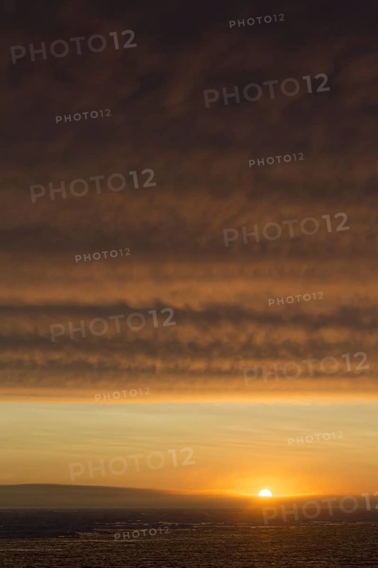 Sunset over the Erik Eriksenstretet