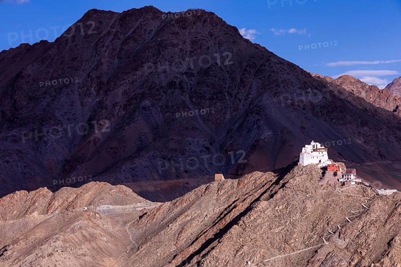 Namgyal Tsemo Gompa Monastery on Tsenmo Hill