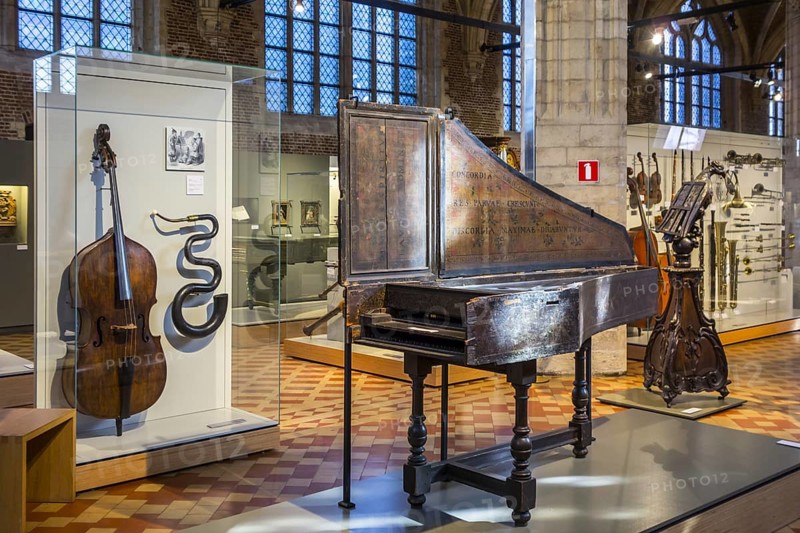 17th century harpsichord by Andreas Ruckers in the Vleeshuis