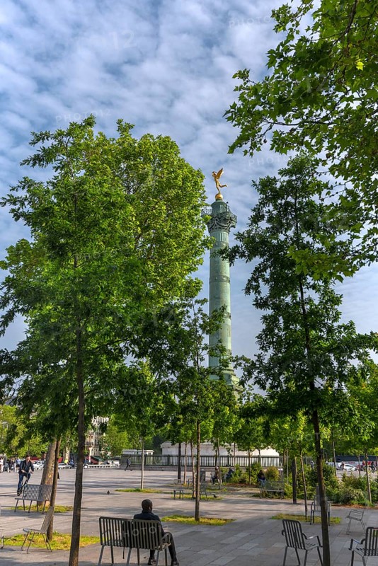 The July Column on the Place de la Bastille