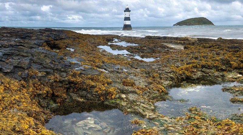 Trwyn Du Lighthouse at Penmon Point