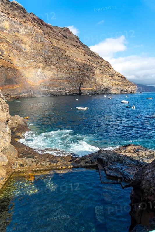 Beautiful cove in Puerto de Puntagorda