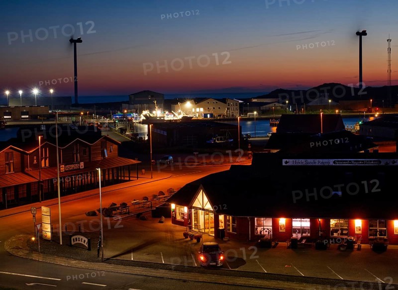 Evening atmosphere in Hvide Sande