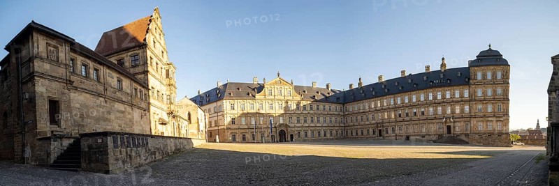 Old Court and New Residence in the morning light