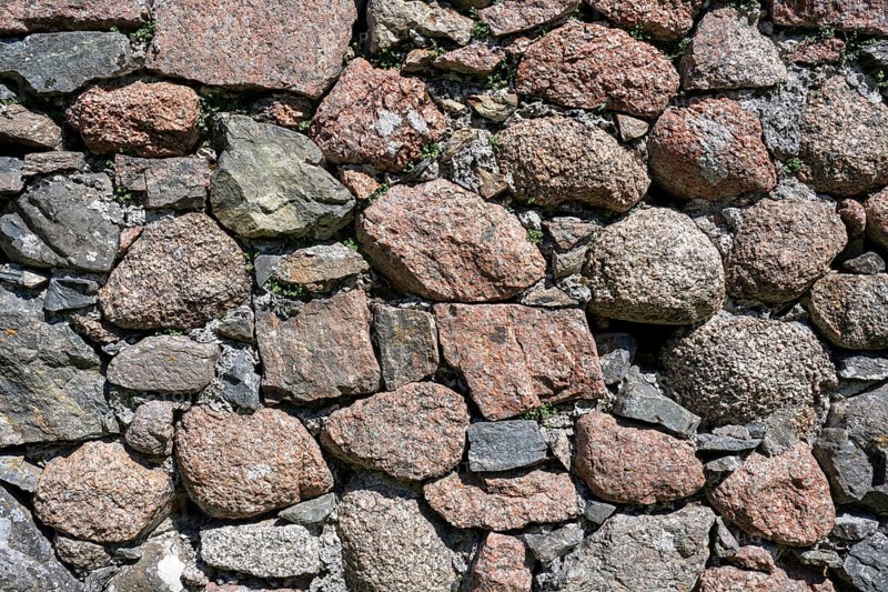 Ross of Mull Granite and Basalt Wall Stones