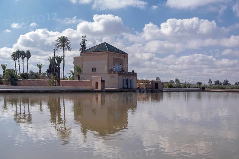 Saadian Palace in the Menara Gardens