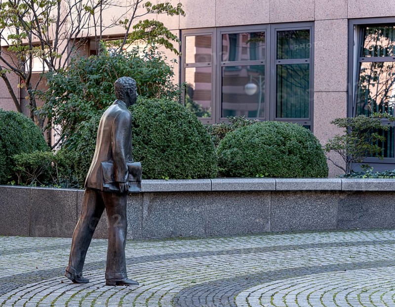 Male bronze figure