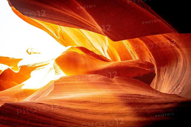 The Lower Antelope Canyon