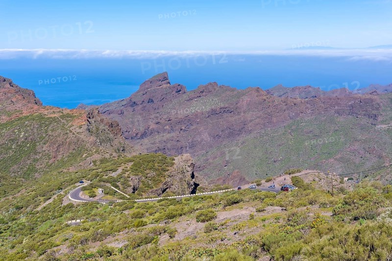 Cliffs of the mountain municipality of Masca in the north of Tenerife