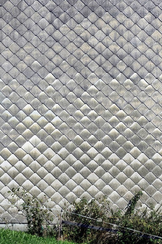 Eternit facade on farm