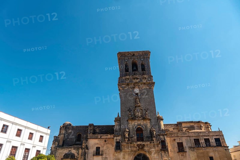 Minor Basilica of Saint Mary of the Assumption Arcos de la Frontera in Cadiz