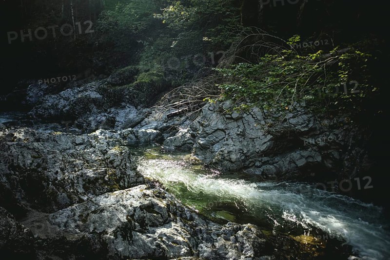 Mountain gorge