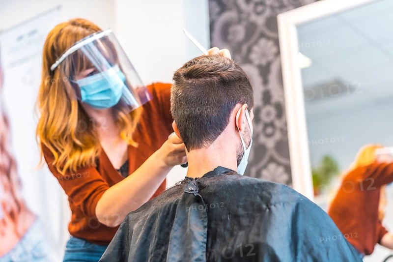 Opening of hairdressing salons after the coronavirus pandemic