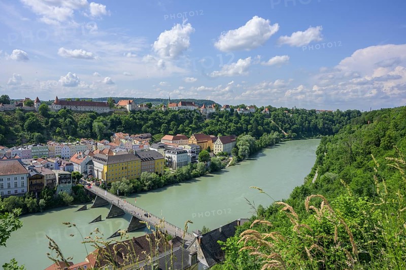 View of Burghausen