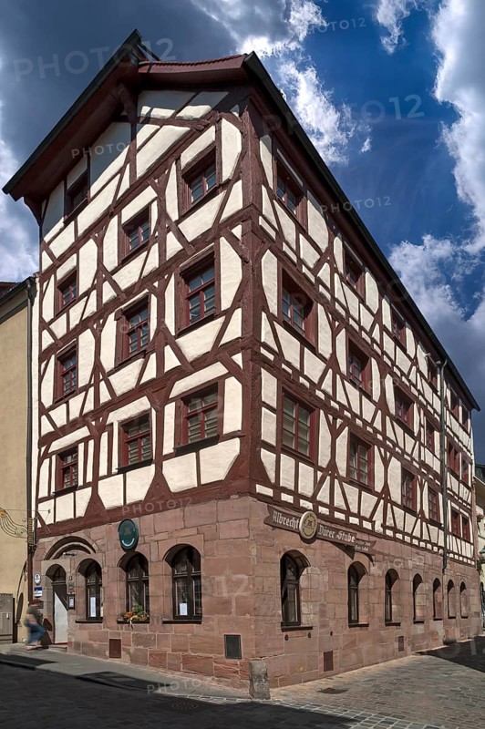 Four-storey half-timbered house 1437