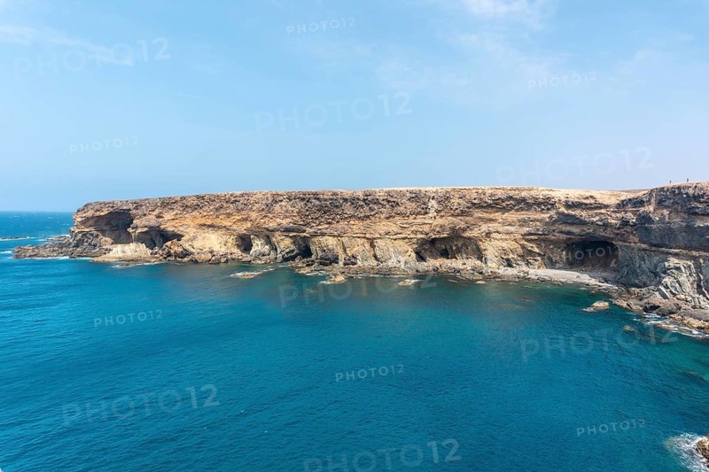 View of the Cuevas de Ajuy