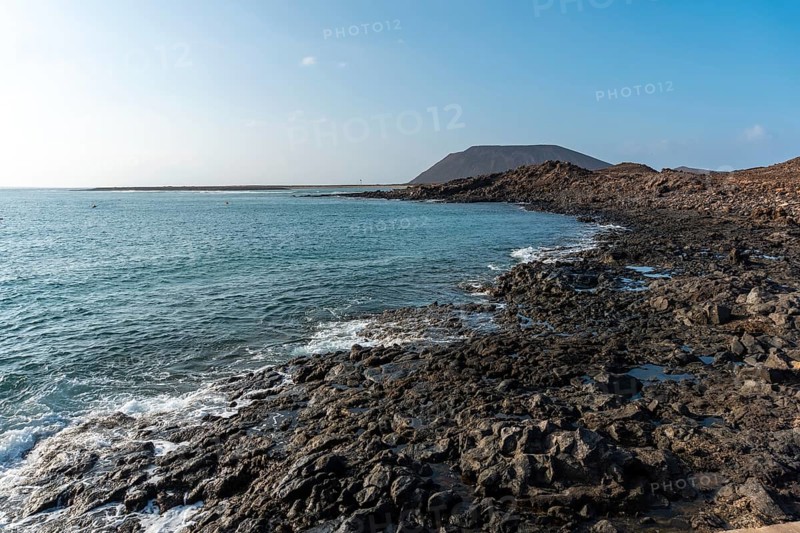 Gemstone coves on Isla de Lobos