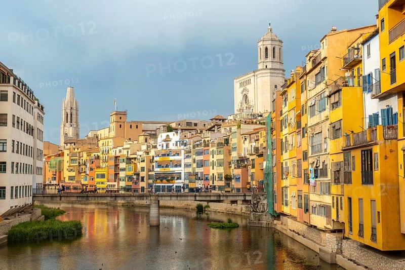 Girona medieval city