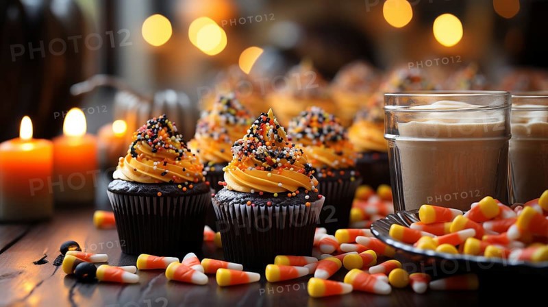 Halloween cupcakes