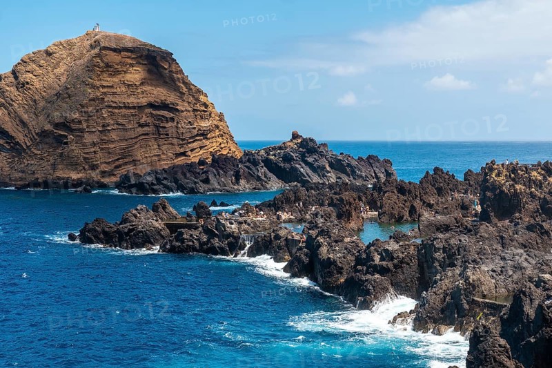 Porto Moniz coastal village