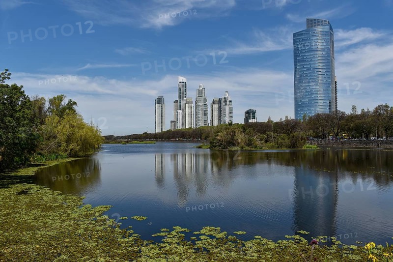 Skyline of Puerto Madero with Alvear Tower