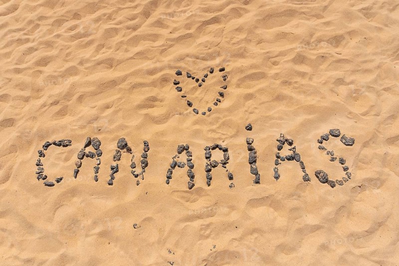 I love the Canary Islands with black stones on the beach of the dunes of the Natural Park of Corralejo
