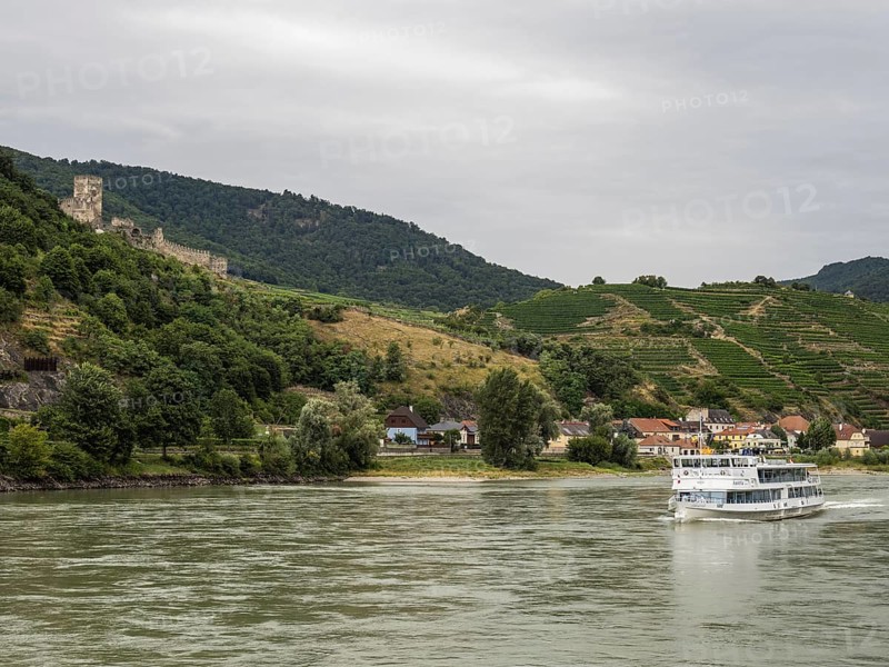 Excursion boat on the Danube