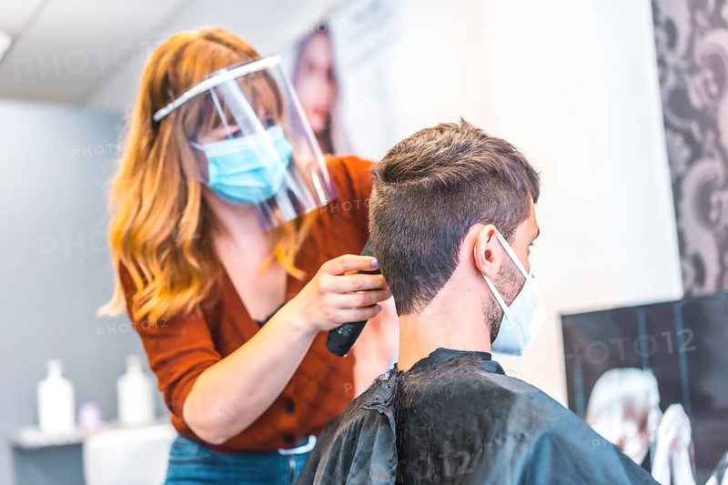 Opening of hairdressing salons after the coronavirus pandemic