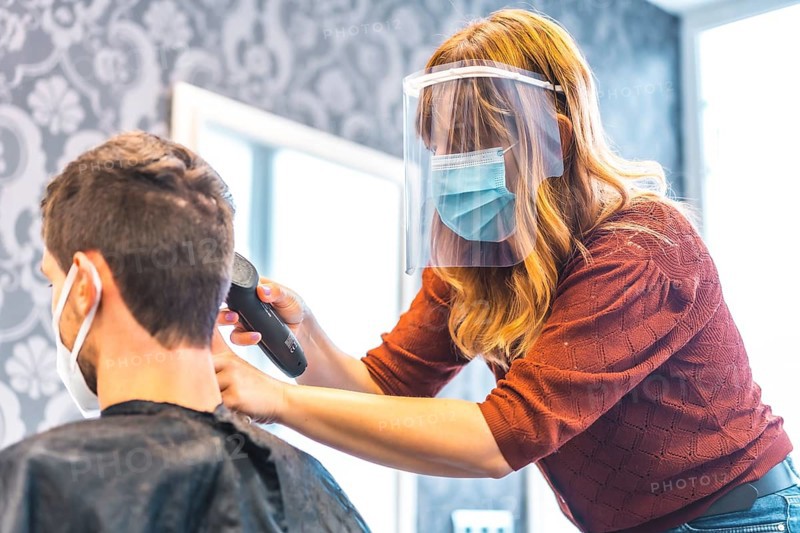 Opening of hairdressing salons after the coronavirus pandemic