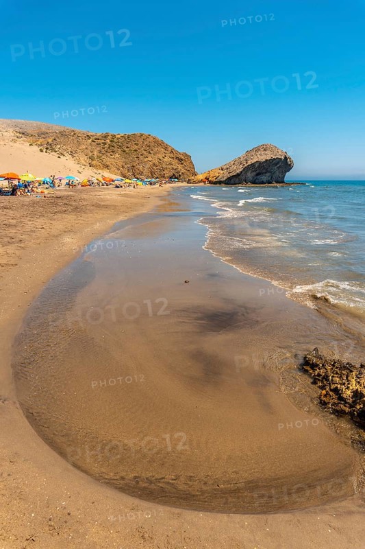 Monsul beach in Cabo de Gata Natural Park