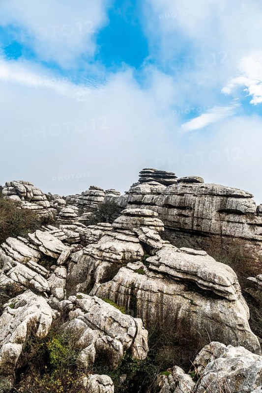 Precious stones at the top of Torcal de Antequera