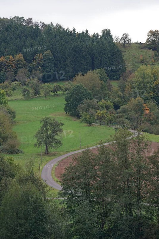 Autumn landscape near Gnadental