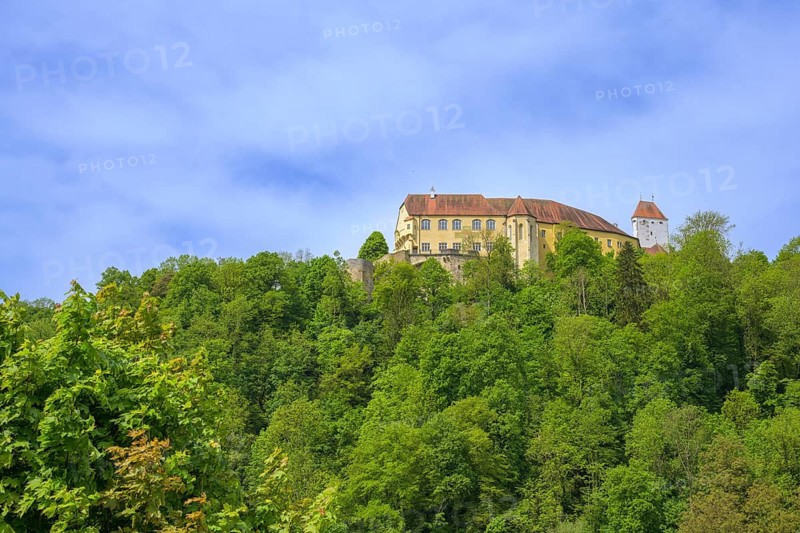 View of the castle from Mariensteig