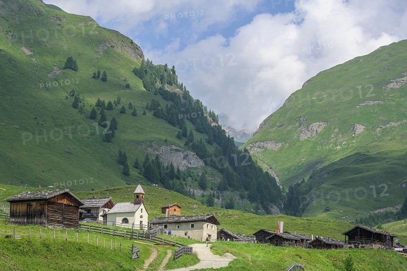 Fane Alm with chapel
