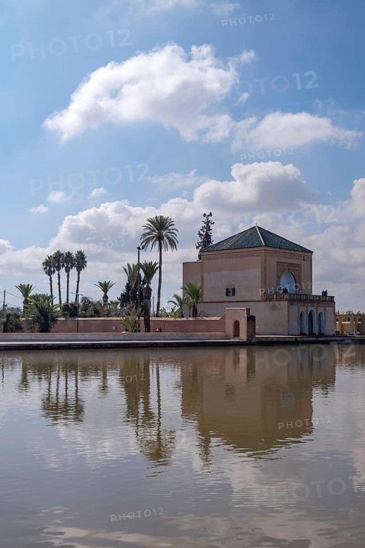 Saadian Palace in the Menara Gardens