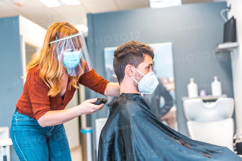 Opening of hairdressing salons after the coronavirus pandemic