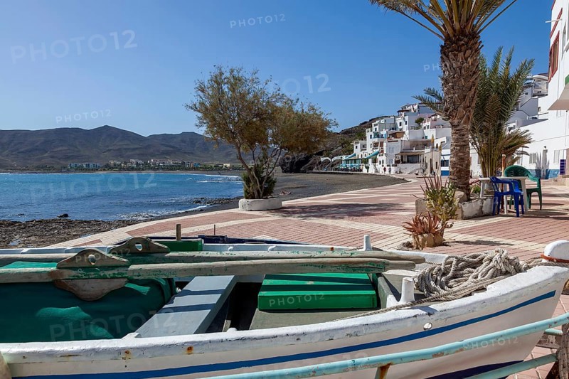 Promenade in the fishing village of Las Playitas