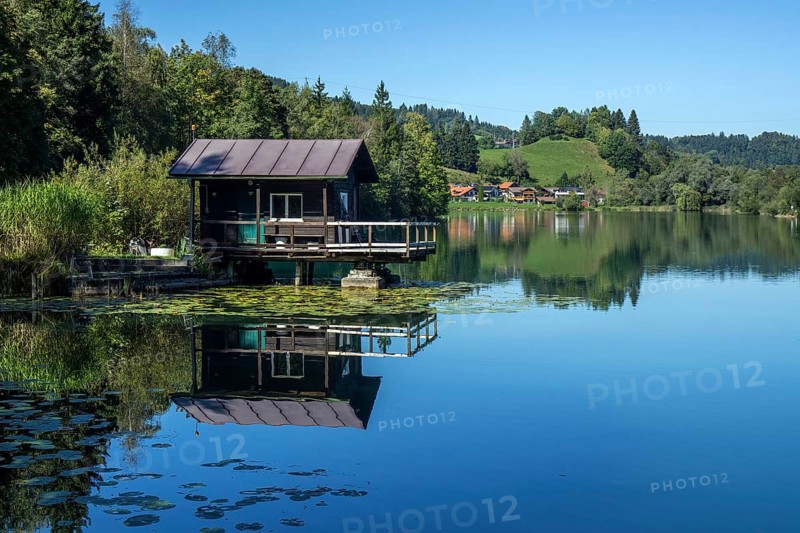 Hut at Lake Sonthofen