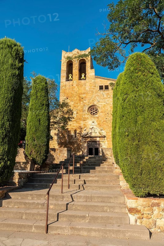 Church of Pals medieval village