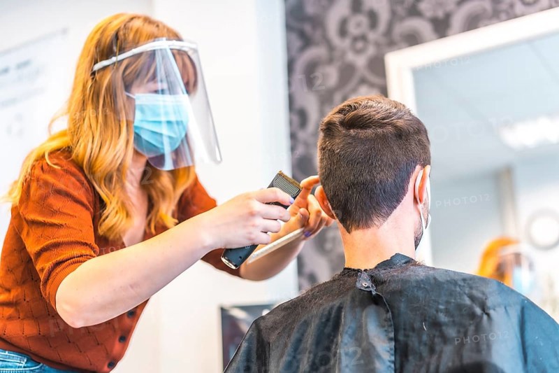 Opening of hairdressing salons after the coronavirus pandemic